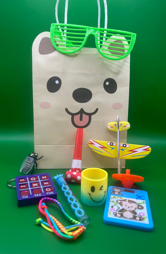 Box4Fun Bären Bande Box – spannende Überraschungsbox für Kinder mit niedlichen Bärenmotiven und tollen Inhalten