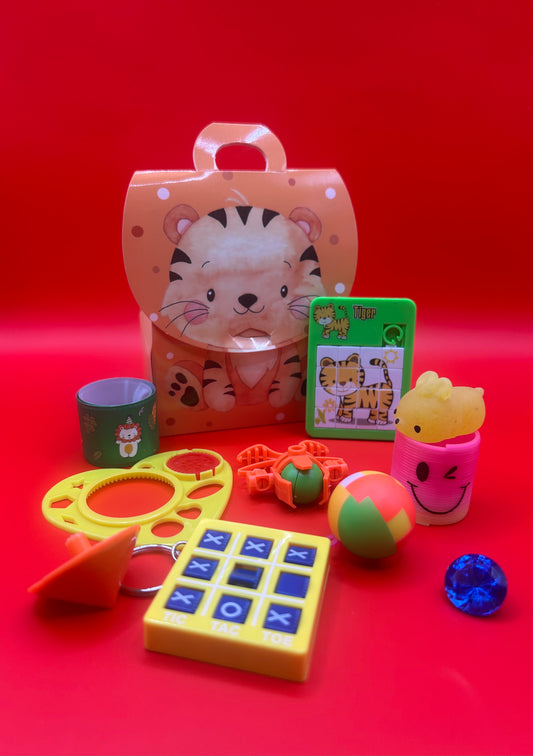 Box4Fun Zoo Box – tierische Überraschungsbox für Kinder mit tollen Zoo-Motiven und aufregenden Inhalten