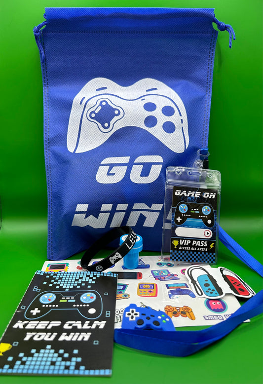 Box4Fun Gaming Box – spannende Überraschungsbox mit Gaming-Thema für junge Gamer mit coolem Zubehör