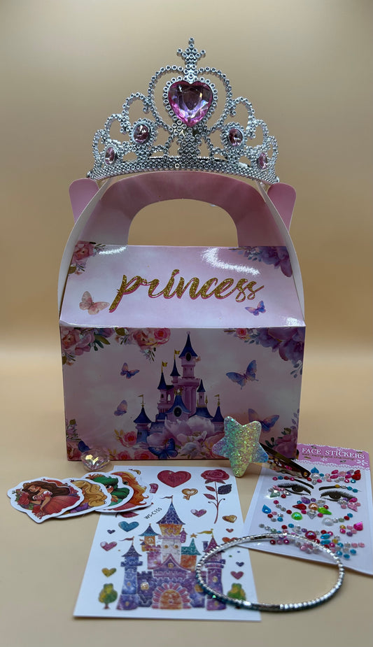 Prinzessinnen-Zauber Box – Set mit 6 Boxen für Kindergeburtstage